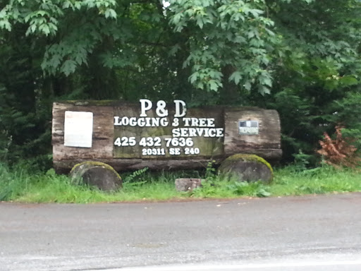 P & D Logging Signpost