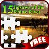 15 Jigsaws of Rhine River Game icon