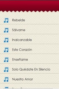 RBD Letras Screenshots 1