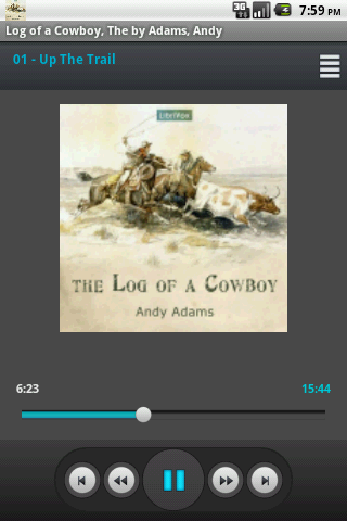 Audio Book: Log of a Cowboy