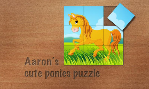 Aarons's cute ponies puzzle