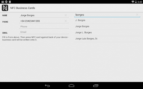 Lastest NFC Business Cards APK for Android