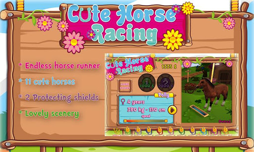 Cute Horse Racing Runner 3D