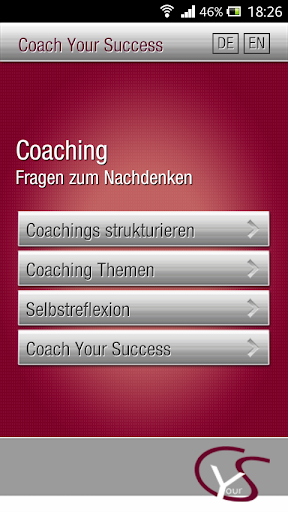 Coach Your Success • Die App