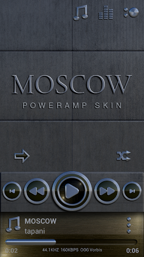 MOSCOW Poweramp skin
