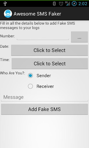 Awesome SMS Faker - Fake Texts