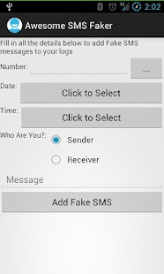 Awesome SMS Faker - Fake Texts Screenshots 0