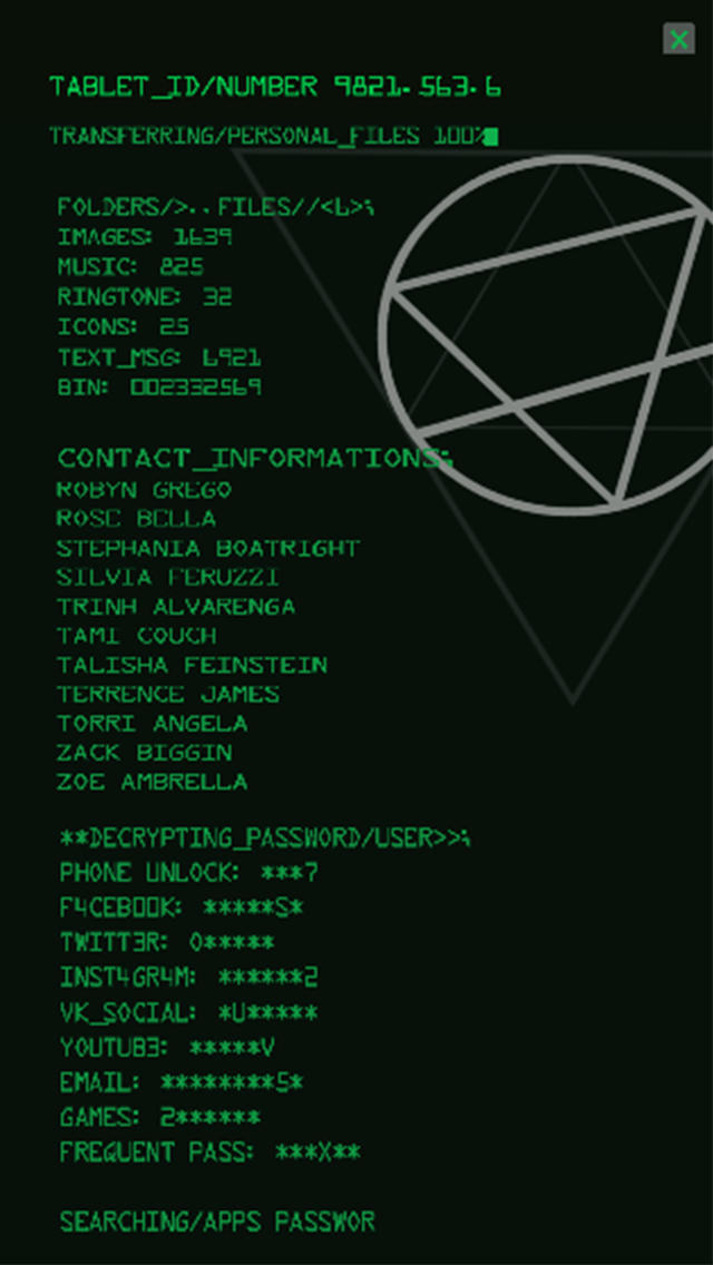 HAKAPP / Hacking Screen 2