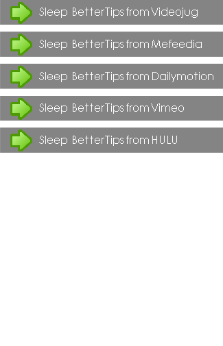 Sleep Better Tips