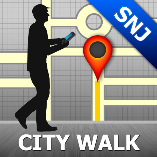 San Jose (CA) Map and Walks LOGO-APP點子