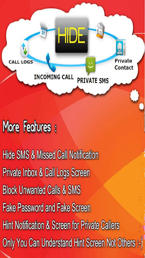 Hide Private SMS Kitkat 4.4