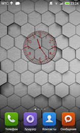 Round Transparent Clock poster 2