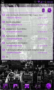 Free Download GOWidget Purple ICS Light Free APK