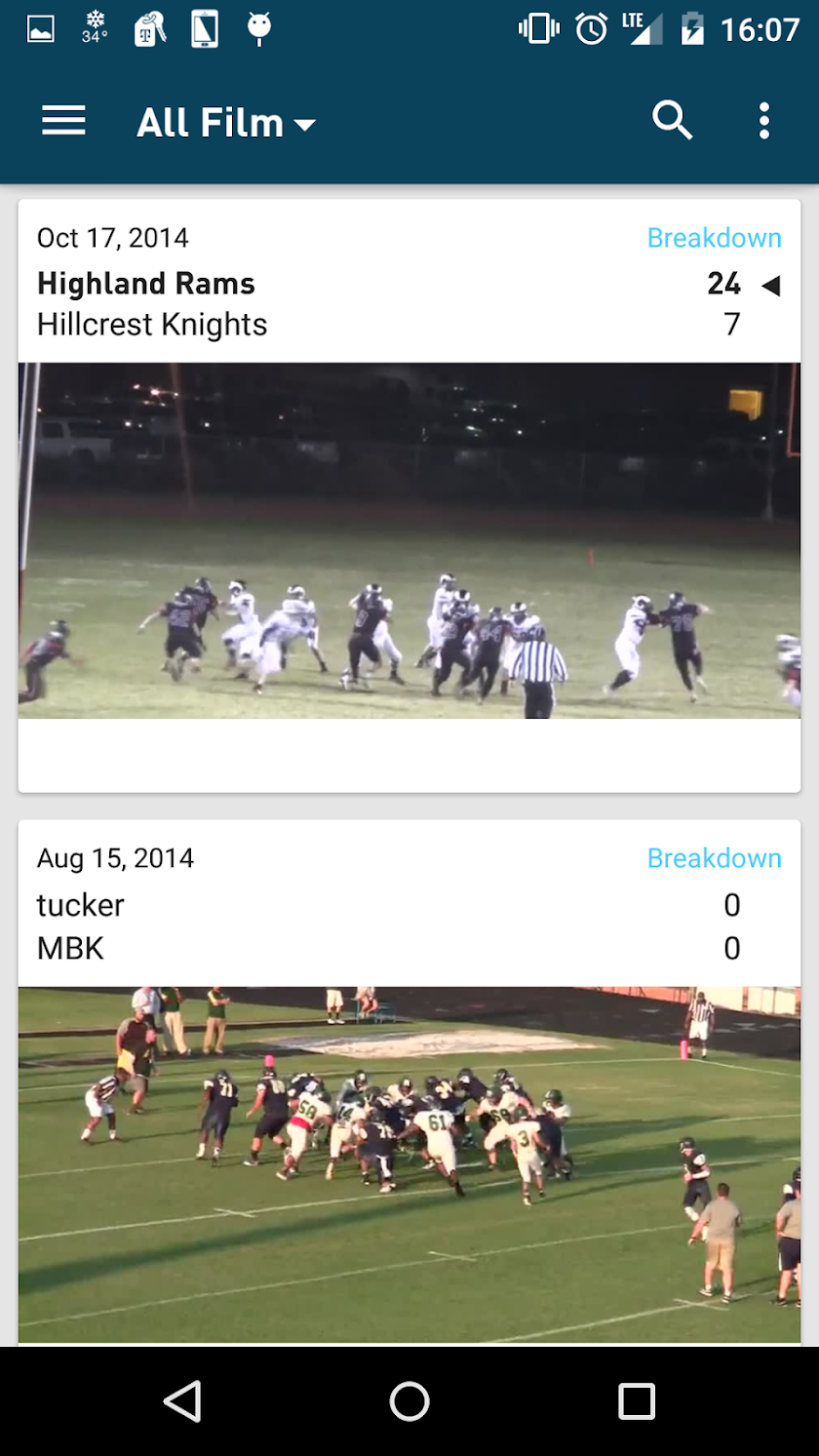 Krossover Athlete Screen 1