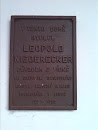 Zde bydlel Leopold Niederecker