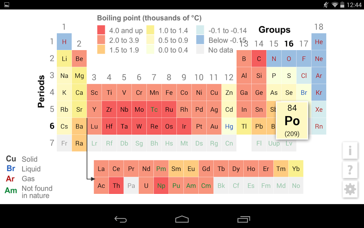 periodic atomic number 111 table K12 Google Play Table  on  Apps Android Periodic
