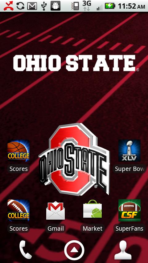Ohio State Live Wallpaper HD Screen 3