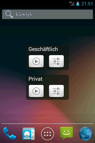 TerminAnsage Widget