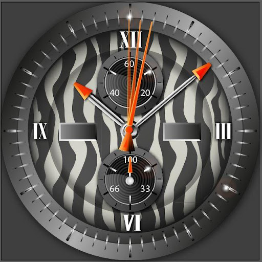 【免費個人化App】Wildlife Zebra Watchface Wear-APP點子