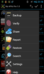 My APKs Pro backup manage apps - screenshot thumbnail