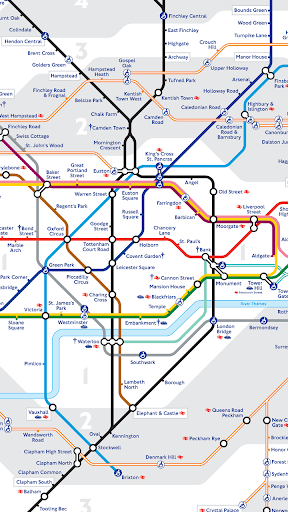 Standard Tube Map