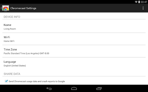 Chromecast - screenshot thumbnail