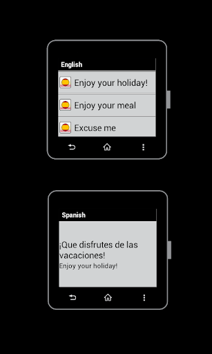 Spanish for SmartWatch 2