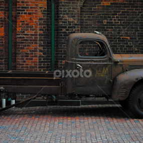 Rusted Out Pick-Up Truck #1 by Dallas Landriault - Transportation Automobiles