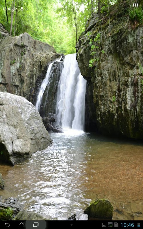 Android application Real Water Falls HD screenshort