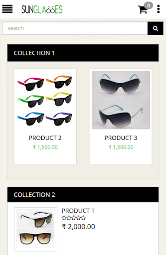 Storehippo Sunglasses Theme
