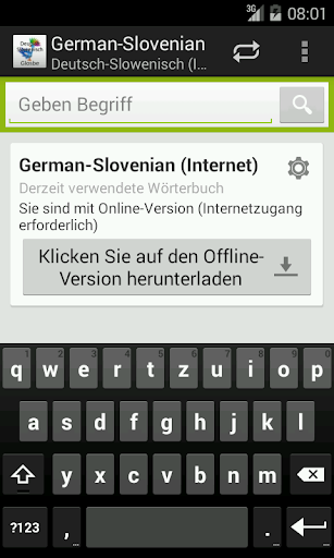 【免費教育App】Deutsch-Slowenisch Wörterbuch-APP點子