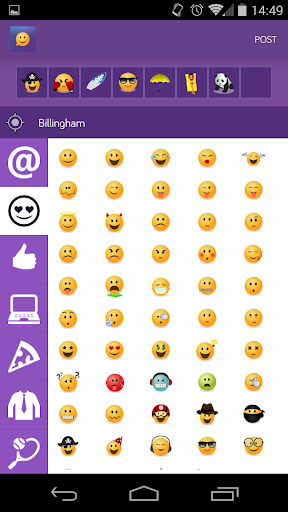 Emojicate -Emoji Only Chat App