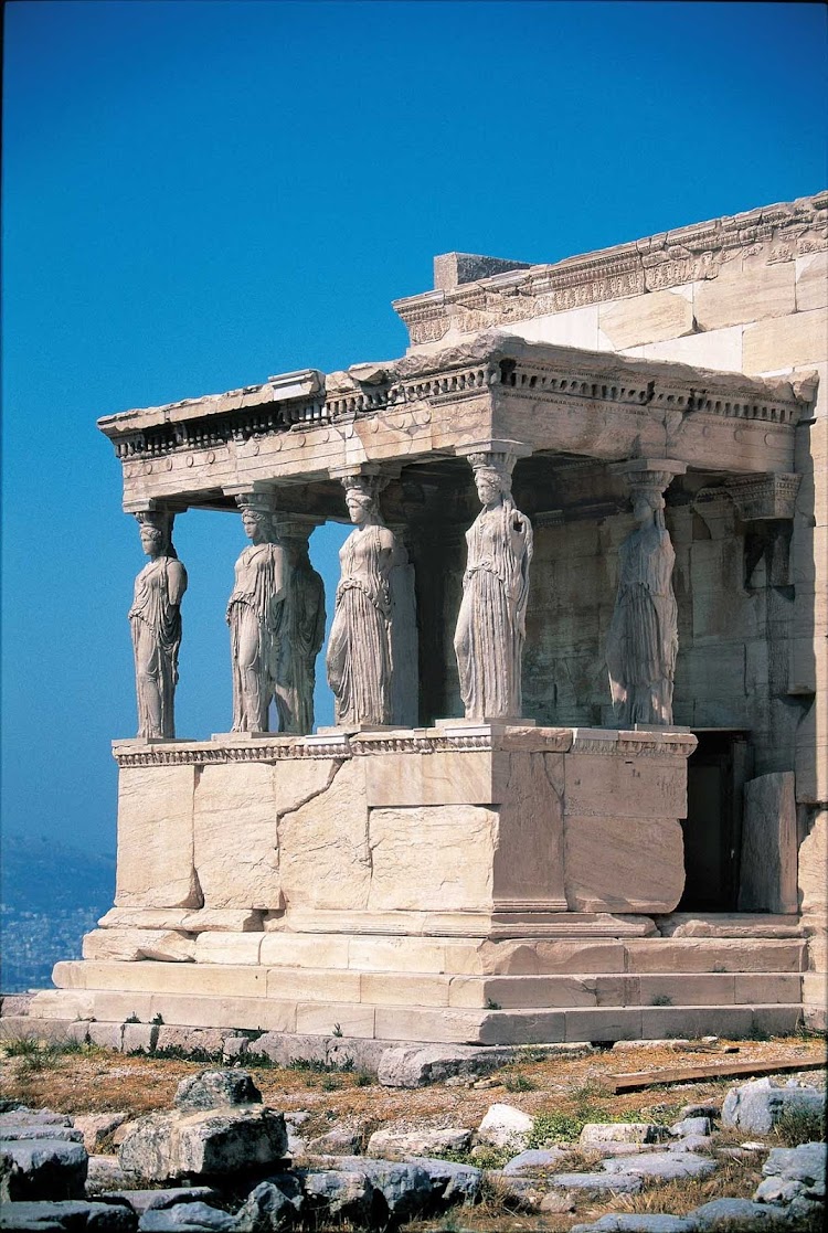 Visit the Erechtheion, the beautiful ancient temple at the Acropolis in Athens, when cruising Greece on Norwegian Cruise Line.