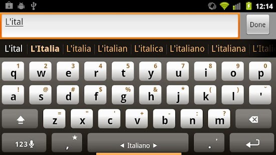 Lastest Italian Keyboard Plugin APK