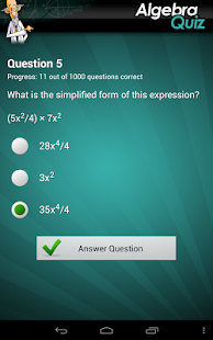 Ultimate Algebra Quiz Screenshots 14