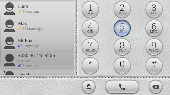 免費下載個人化APP|ExDialer Theme White Leather app開箱文|APP開箱王