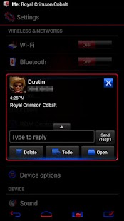 How to install GO SMS Royal Crimson Cobalt 1.3 unlimited apk for laptop