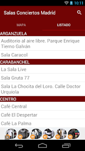 Salas Conciertos Madrid Screenshots 0