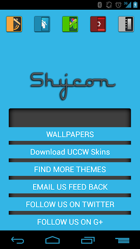 Shycon ADW NOVA APEX Theme