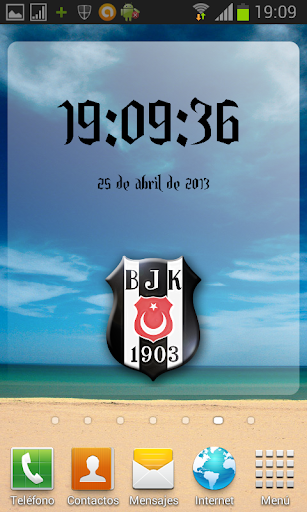 Digital Clock Beşiktaş