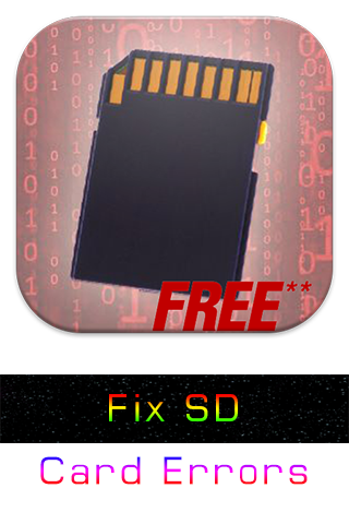 Fix SD Card Errors