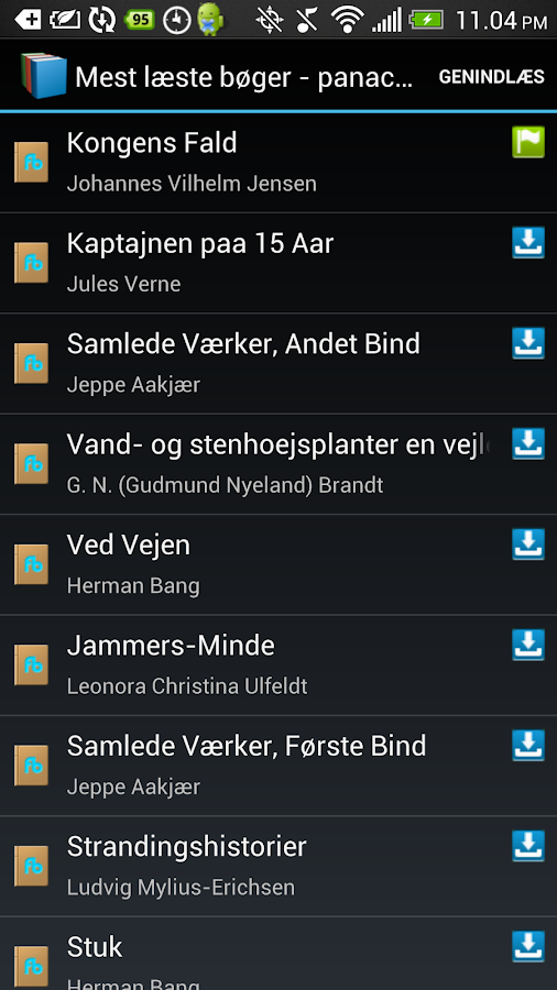   Gratis bøger på dansk – screenshot 