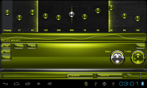 Breeze Poweramp skin theme - screenshot thumbnail