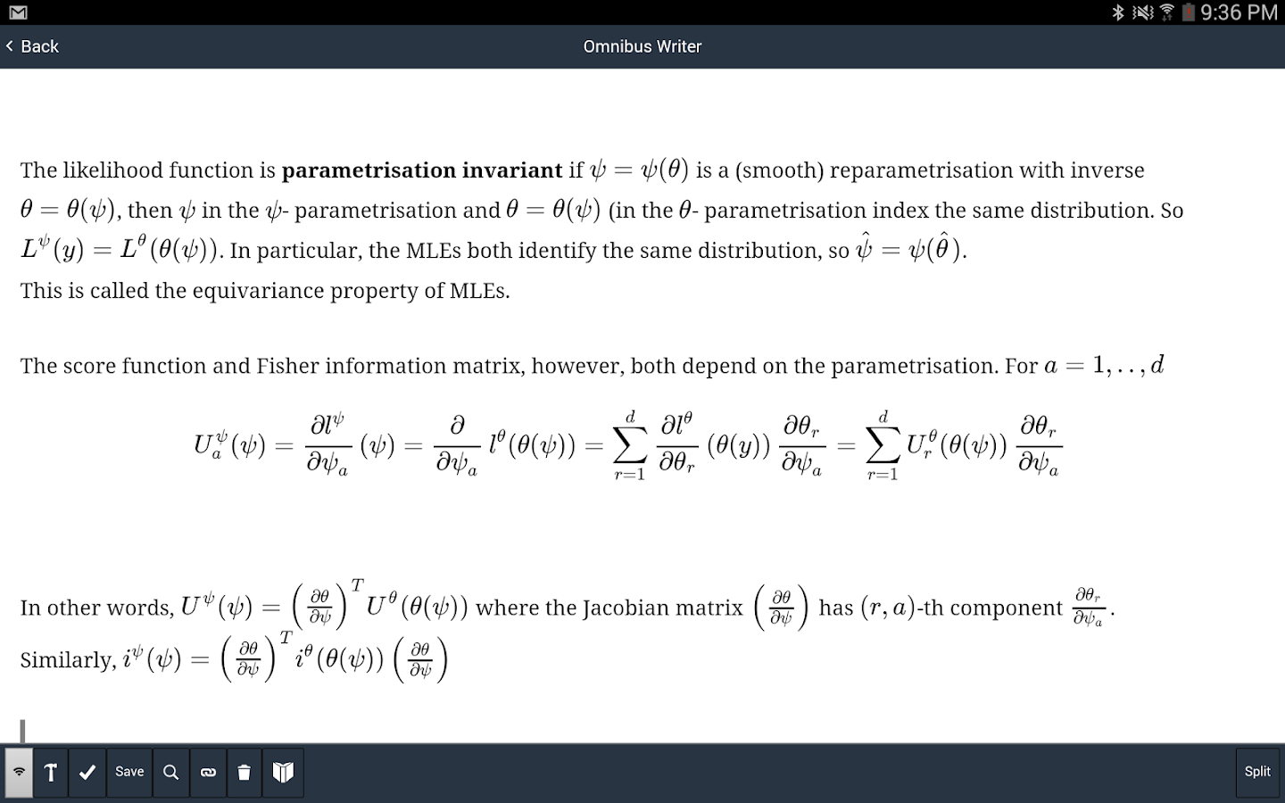 Omnibus Writer Pro Screen 3