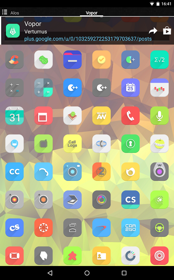   Vopor - Icon Pack- screenshot  