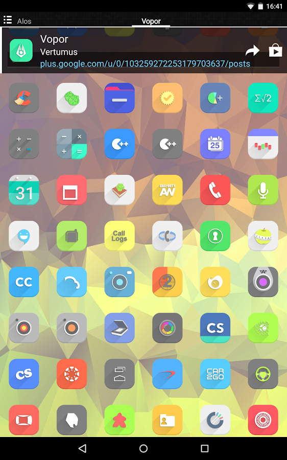 Vopor - Icon Pack - screenshot