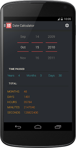 Date to Date Calculator