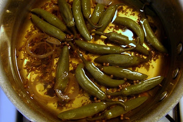 Pickled Green Chiles