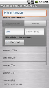 Download Wordfeud Cheater - Norske Ord APK