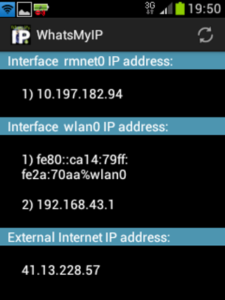 WhatsMyIP for Android